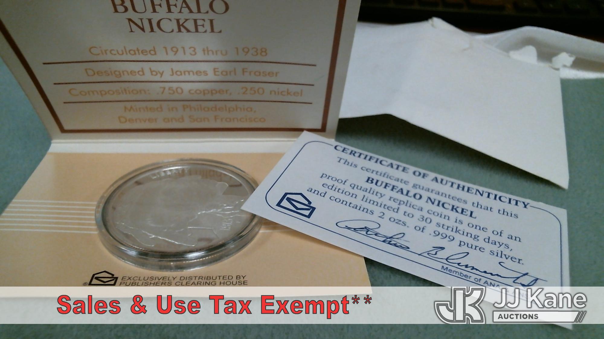 Nevada State Treasury Auction