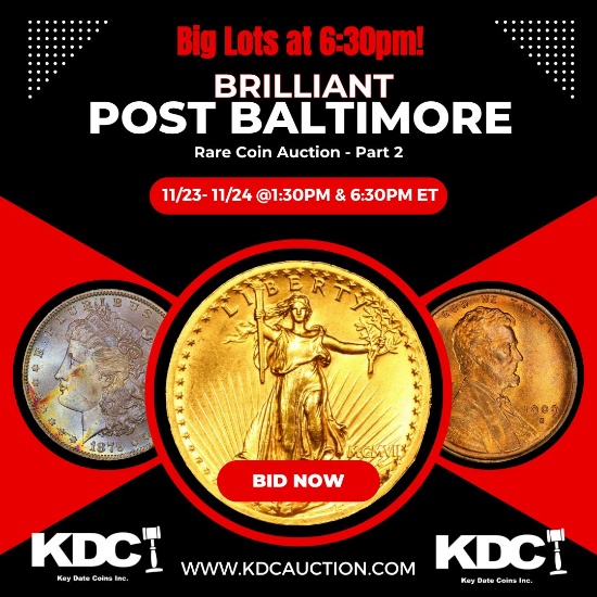 Part 2 - No Reserve Post Baltimore Coin Auction