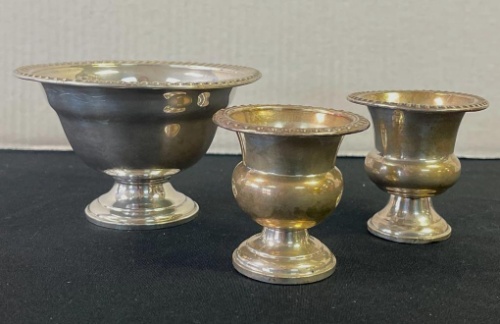 Online Only Auction Sterling Silver Serving Items