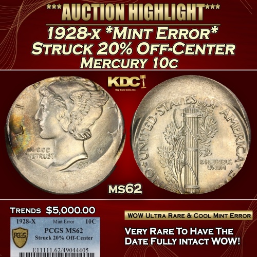 Rare Coin Main Auction NM Auction