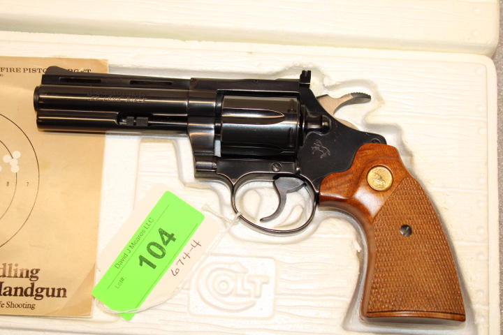 One Collector Firearm & Knife Online Auction No. Auction