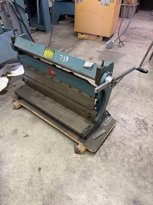 Reiner Associates Machine Shop Retirement Sale