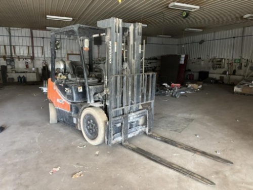 Secured Party Forklift Sale