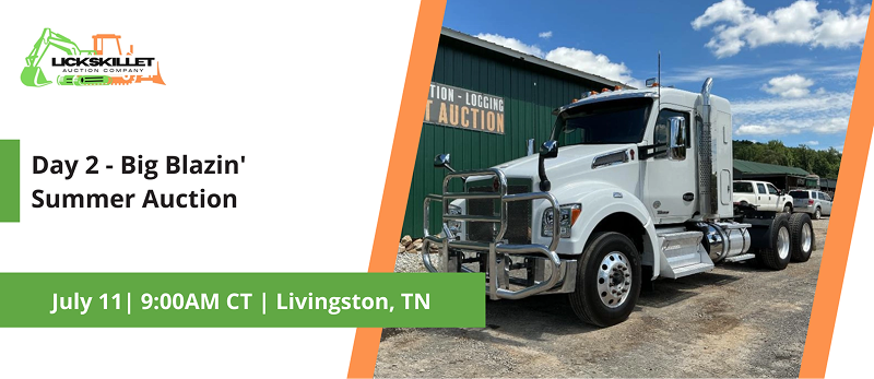 Day 2 - Big Blazin' Summer Auction | Saturday, July 11, 2026  |  9:00 AM Central