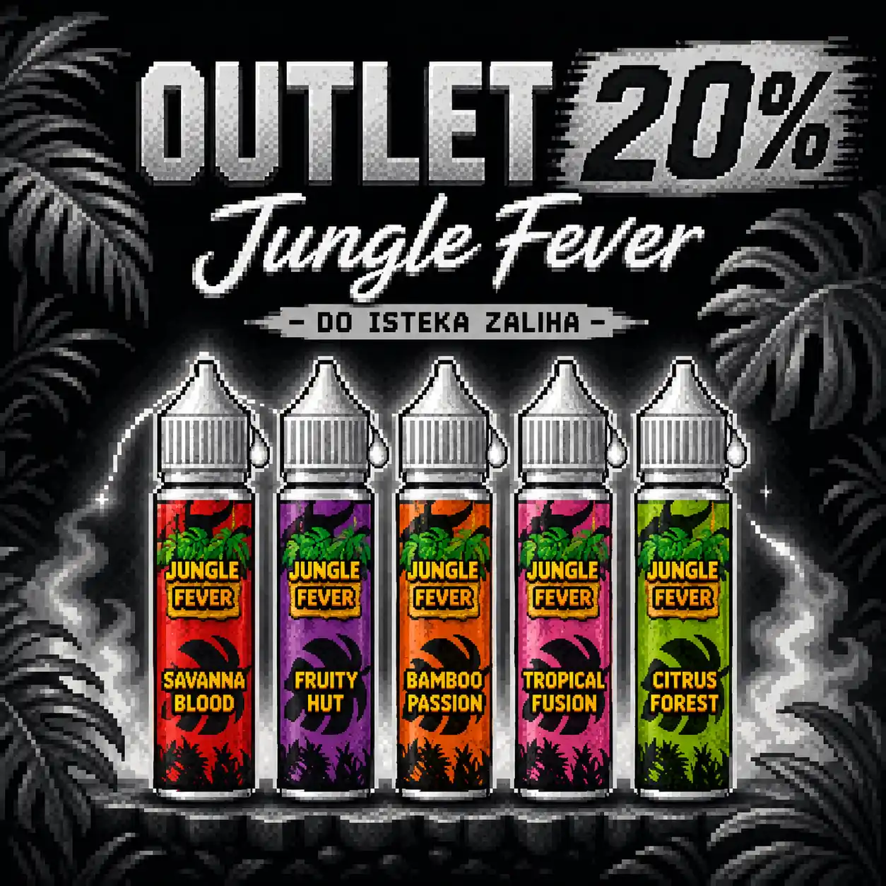 Jungle Fever OUTLET 20% - Puffkalica.hr