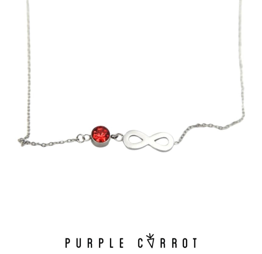 Infinite Birthstone Necklace