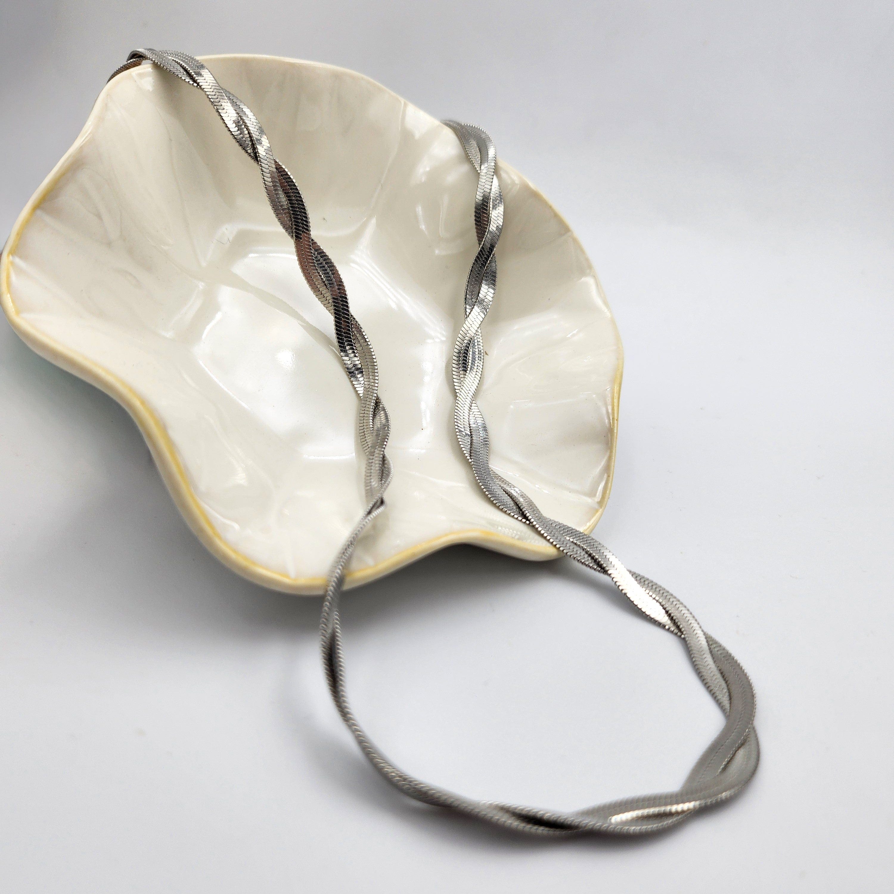 Braided Snake Chain Necklace