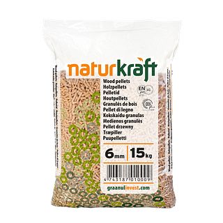 NaturKraft puupelletti 6mm 15kg