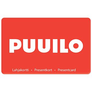 Puuilo Lahjakortti 50€ – toimii vain myymälöissä!