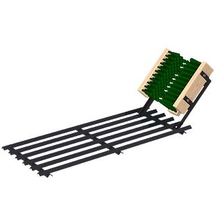 Rappuralli 75cm 3-harjaa