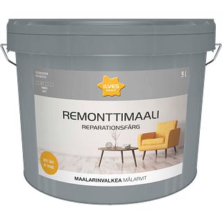Ilves remonttimaali 9L maalarinvalkoinen