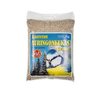 Osku auringonkukansiemen kuoreton 8kg