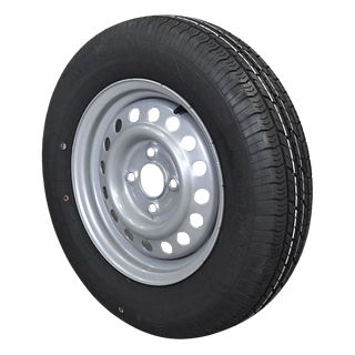 Peräkärryn rengas vanteella 155R13 4x100