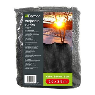 Farmari varjostusverkko 360x280 cm