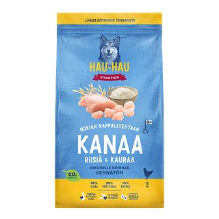 HHC Kanaa riisiä ja kauraa aik koirille 12kg