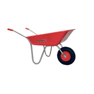 Farmari kottikärryt 100kg punainen 65L