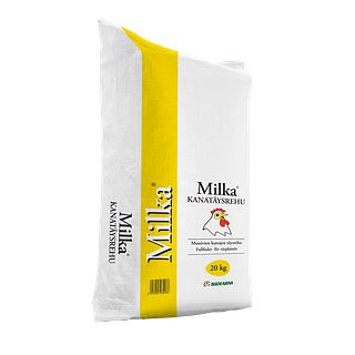 Milka kanatäysrehu 20kg