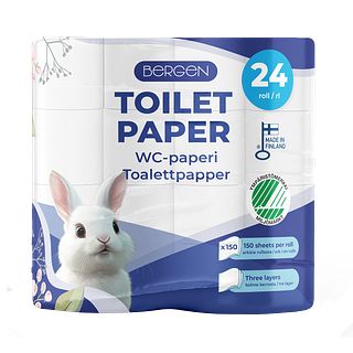 Bergen wc-paperi 24rll