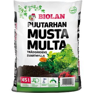 Biolan musta multa 45l