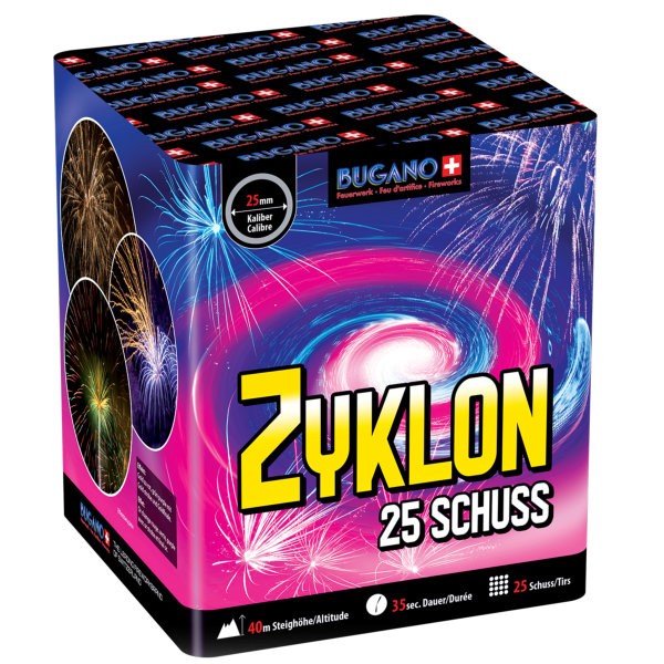 Image of Zyklon, 25 Schuss