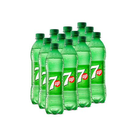 7up Pet Bottles 500 ml 12 Pcs