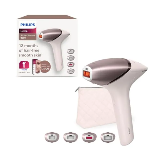 Epilatori a luce pulsata Philips