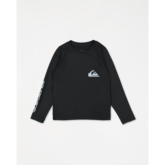 Boys 2-7 Everyday Long Sleeve UPF 50 Surf T-Shirt - BLACK / 2