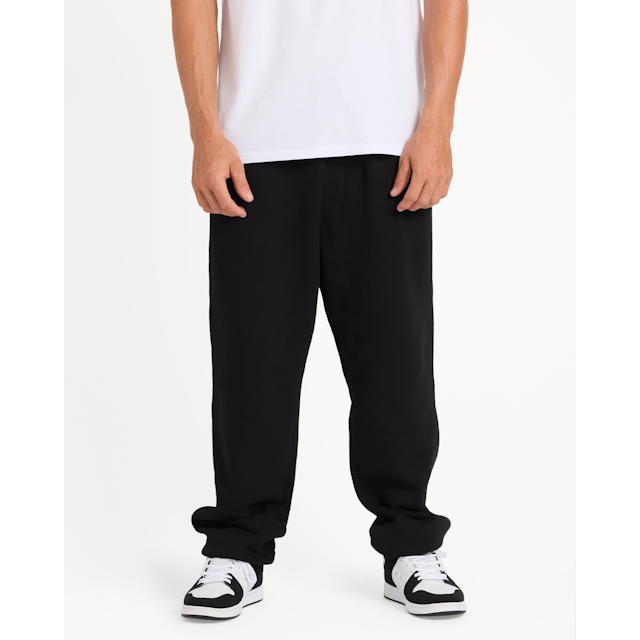 Mens Salt Water Trackpants - BLACK / XS