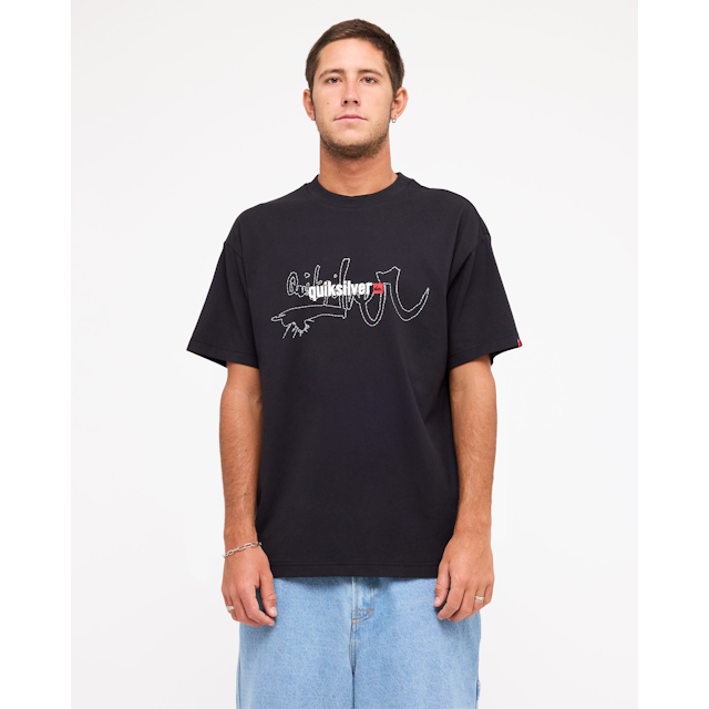 Mens YG Surge T-Shirt - BLACK / XS