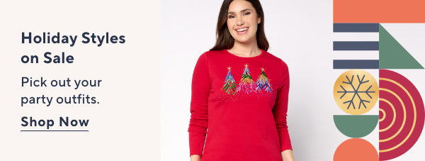 holiday styles on sale