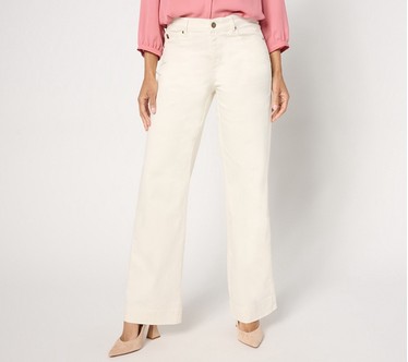 Belle by Kim Gravel Tall TripleLuxe Twill Dressy Trouser Jean