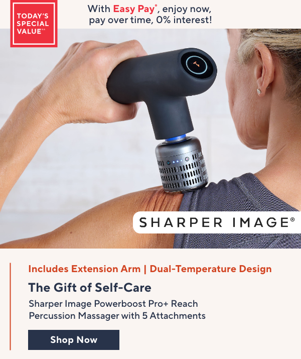 sharper image tsv