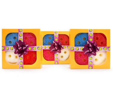 Scrub Mommy Set of (3) Multi-Color 4-Piece Sponge Gift Sets