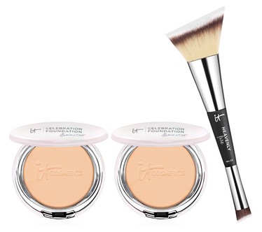 IT Cosmetics Celebration Foundation Illumination Duo w/ Brush