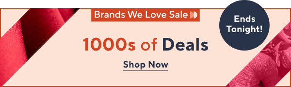 Brands We Love Sale 