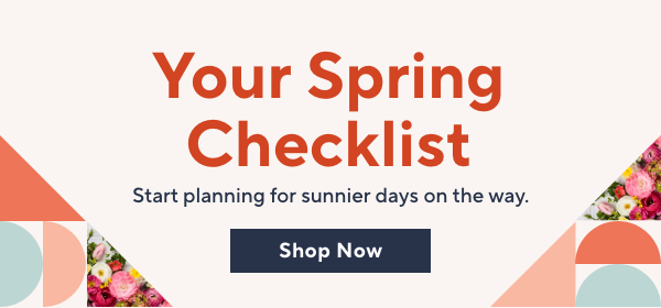 Spring Checklist