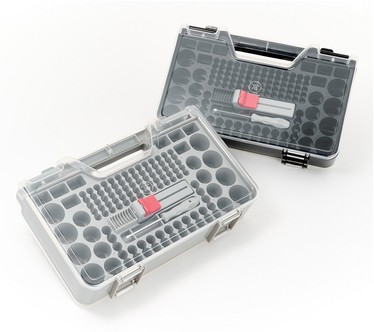 184 S/2 Battery Organizers with Tester, Screwdriver