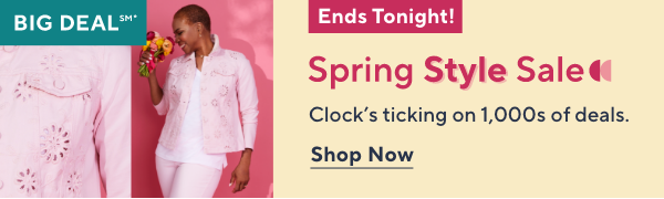 spring style sale 