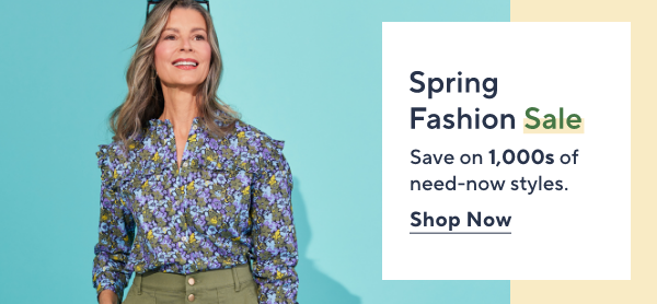 spring fashion sale