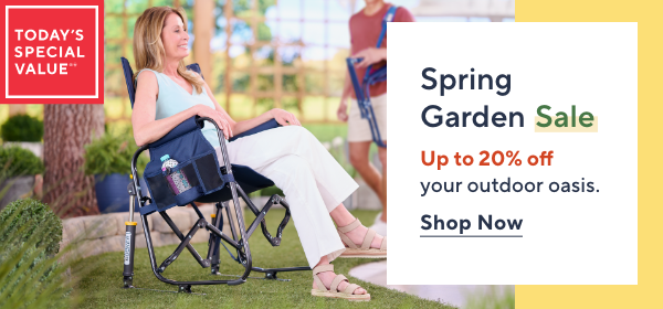 spring garden sale 