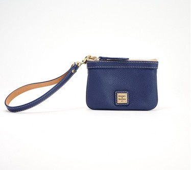 Dooney & Bourke Lucca Pebble Leather Medium Wristlet