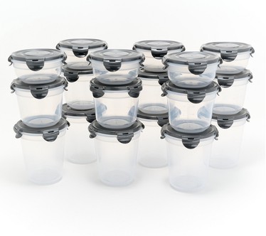 LocknLock 18-Piece Nesting Round Storage Set