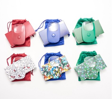 SecureBrite S/6 Compact Magnifiers w/ LED Light, Pouch & Giftbox