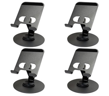 Uncaged Ergonomics 360 Swivel Phone Stand 4 Pack