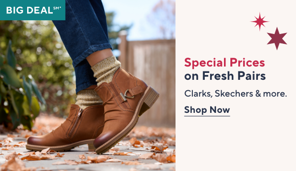 special prices on shoes