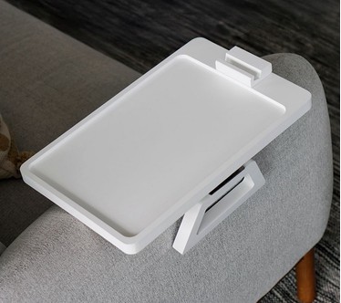 Limitless Couch Foldable Tray Table with Rotating Phone Holder