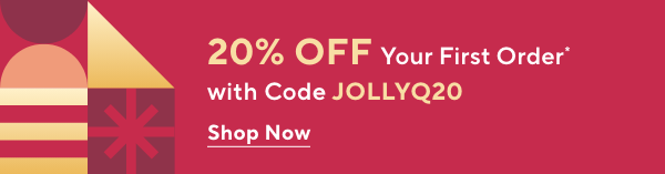 Unlock 20% off Your First Purchase