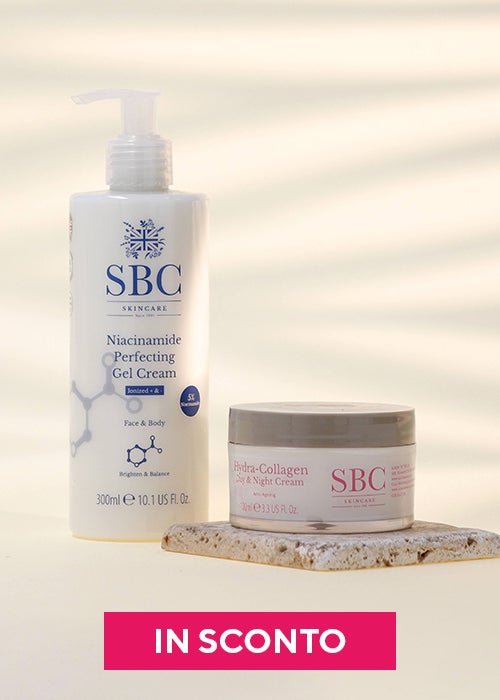 Scopri kit viso e corpo SBC