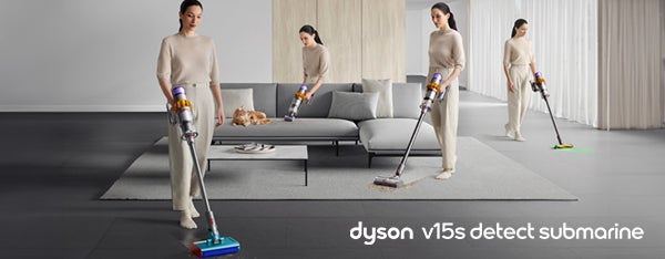 Dyson V15s Detect submarine