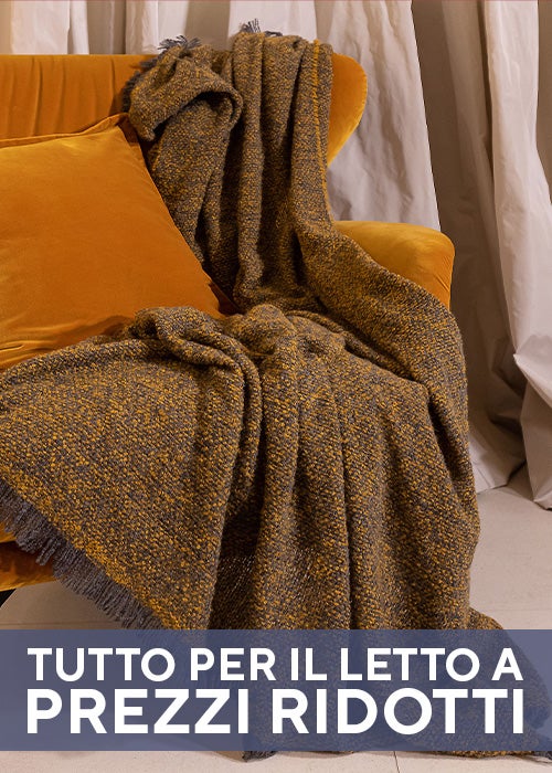 Tessile casa in sconto